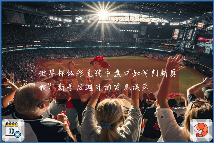 世界杯体彩竞猜中盘口如何判断真假？新手应避开的常见误区