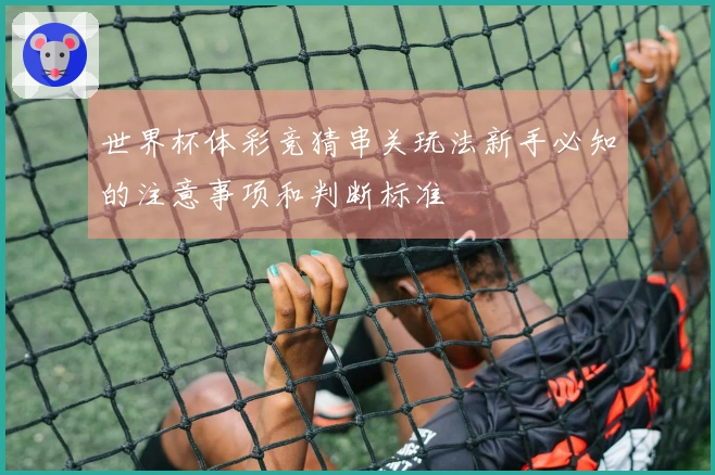 世界杯体彩竞猜串关玩法新手必知的注意事项和判断标准